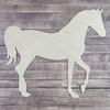 Horse Shape, Wood Craft Cutout Paintable MDF Design 2