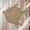 Redeemed Fish, Unfinished Craft, DIY Art, Paint By Line