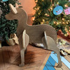 Reindeer Yard Art (Standing Baby Doe) 1/2'' Pine Christmas Decor