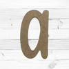 Sunny Spell, Lowercase Unfinished Craft Wooden Letters