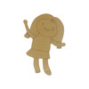 Misfit Doll, Unfinished Cutout, Wooden Shape, Paintable Wooden MDF