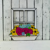 Painted Window Flower Box