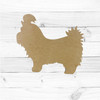 Unfinished Shih Tzu Dog Shape