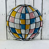 Disco Ball,  Kids Craft Shape, Paint By Line, Unfinished Craft Shape