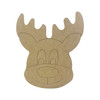 Big Nose Reindeer Unfinished Cutout