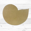 Nautilus, Nautical Shape, Unfinished Wood Craft Shape