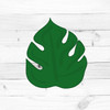 Monstera Leaf Shape, Unfinished Wood Craft Shape