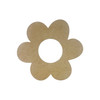 Flower Gear, Kids Cutouts, Kids Shape Unfinished Wood Cutout