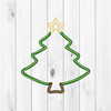 Christmas Tree Outline, Christmas Shape, Unfinished Wood Craft Shape