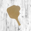 Pickle Ball Shape, Sports Shape Kids Shape, Unfinished Wood Craft Shape
