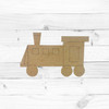 Train, Kids Shape Unfinished Wood Cutout, Paint By Line