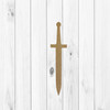 Sword, Kids Shape, Unfinished Wood Craft Shape