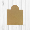 Door Name Plate, Unfinished Cutout, Wooden Shape, Paintable Wooden MDF
