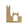 Church, Faith Cutout, Unfinished Cutout, Wooden Shape, Paintable Wooden MDF