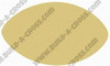 Football Unfinished Cutout, Wooden Shape, Paintable Wooden MDF