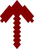 Pick Ax Unfinished Cutout, Wooden Shape, Paintable Wooden MDF