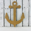 Anchor Unfinished Cutout, Wooden Shape, Paint-able Wooden MDF DIY Craft