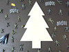 Army Pine Tree Unfinished Cutout