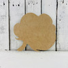 Cotton Unfinished Cutout, Wooden Shape, Paint-able Wooden MDF DIY Craft