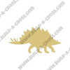 Dinosaur Stegasarus(1) Unfinished Cutout, Wooden Shape, Paintable MDF