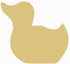 Duck Unfinished Cutout, Wooden Shape, Paintable Wooden MDF DIY Craft