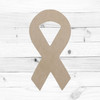 Ribbon Unfinished Cutout, Wooden Shape, Paintable Wooden MDF