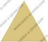 Triangle Unfinished Cutout, Wooden Shape, Paintable Wooden MDF