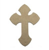 Cross 1 Unfinished Wooden Paintable Wall Hanging