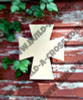 UNFINISHED WOODEN CROSS Paint-able WALL HANGING STACKABLE CROSS (45)