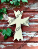 UNFINISHED WOODEN CROSS Paint-able WALL HANGING STACKABLE CROSS (48)