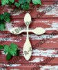 Unfinished Wooden Cross Paint-able Wall Hanging Stackable Cross 31