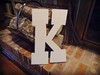 Unfinished MDF Wood Letters Alphabet-K