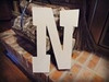 Unfinished MDF Wood Letters Alphabet-N