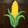 Corn Unfinished Cutout, Wooden Shape, Paintable Wooden MDF