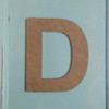 Wooden letter cut outs look great with custom wooden words.