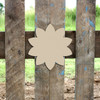 Wooden Sunflower Cutout Paintable Wooden MDF DIY