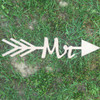 Arrow with word inside (Mr) DIY Unfinished Craft Shape