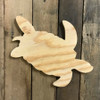 Wooden Pine Cutout, Sea Turtle DIY