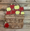 Barrel of Apples , Craft Unfinished Wood Shape, Wood Cutout