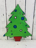 Christmas Tree with Stand, Craft Unfinished Wood Shape