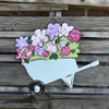 Tutorial Wheelbarrow with Flowers