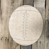 Football, Unfinished Wooden Cutout Craft, Paint by Line