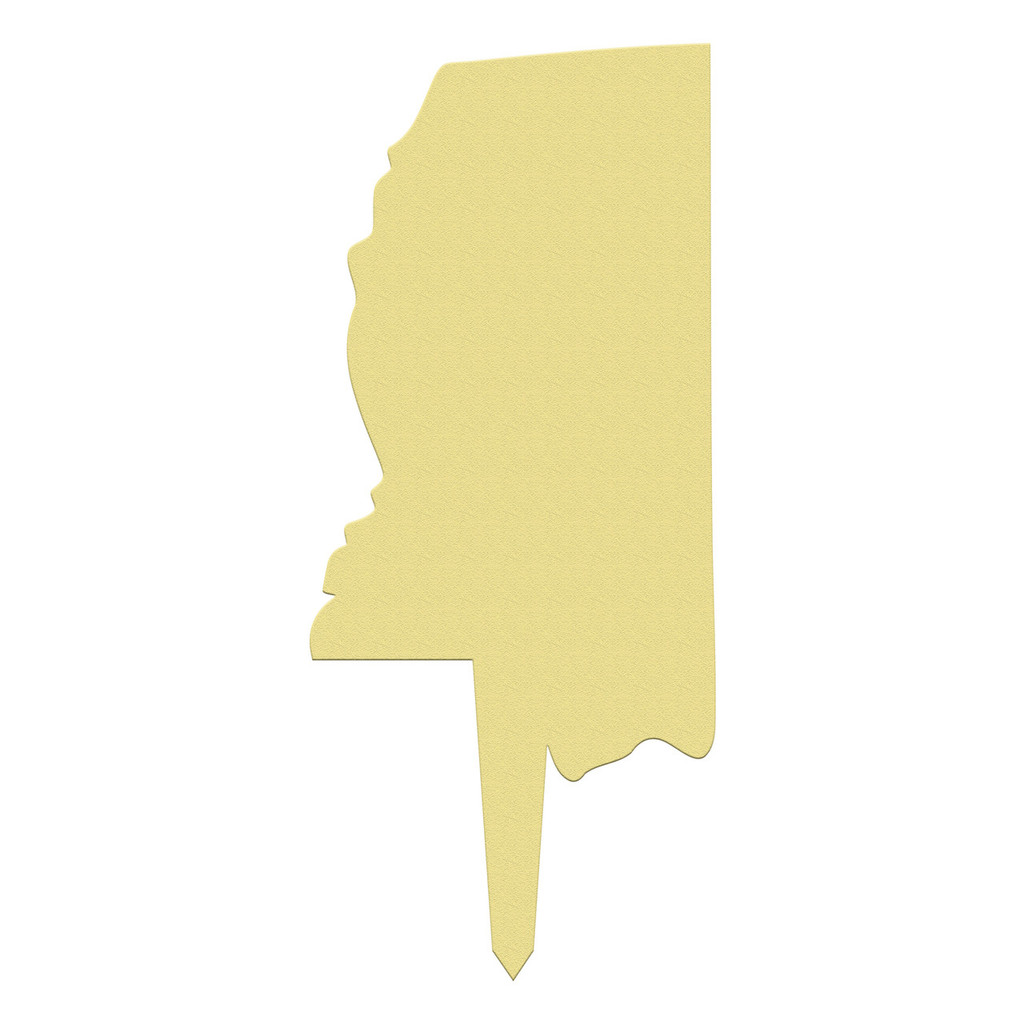 Outdoor State Yard Signs Wooden Mississippi Paintable Diy Build