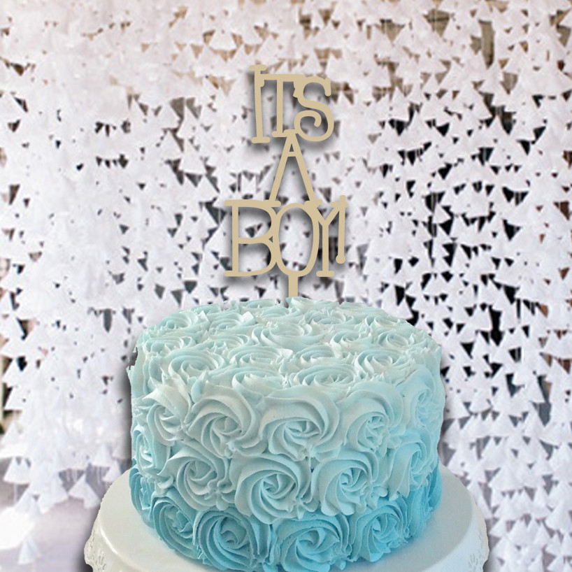 its a boy cake