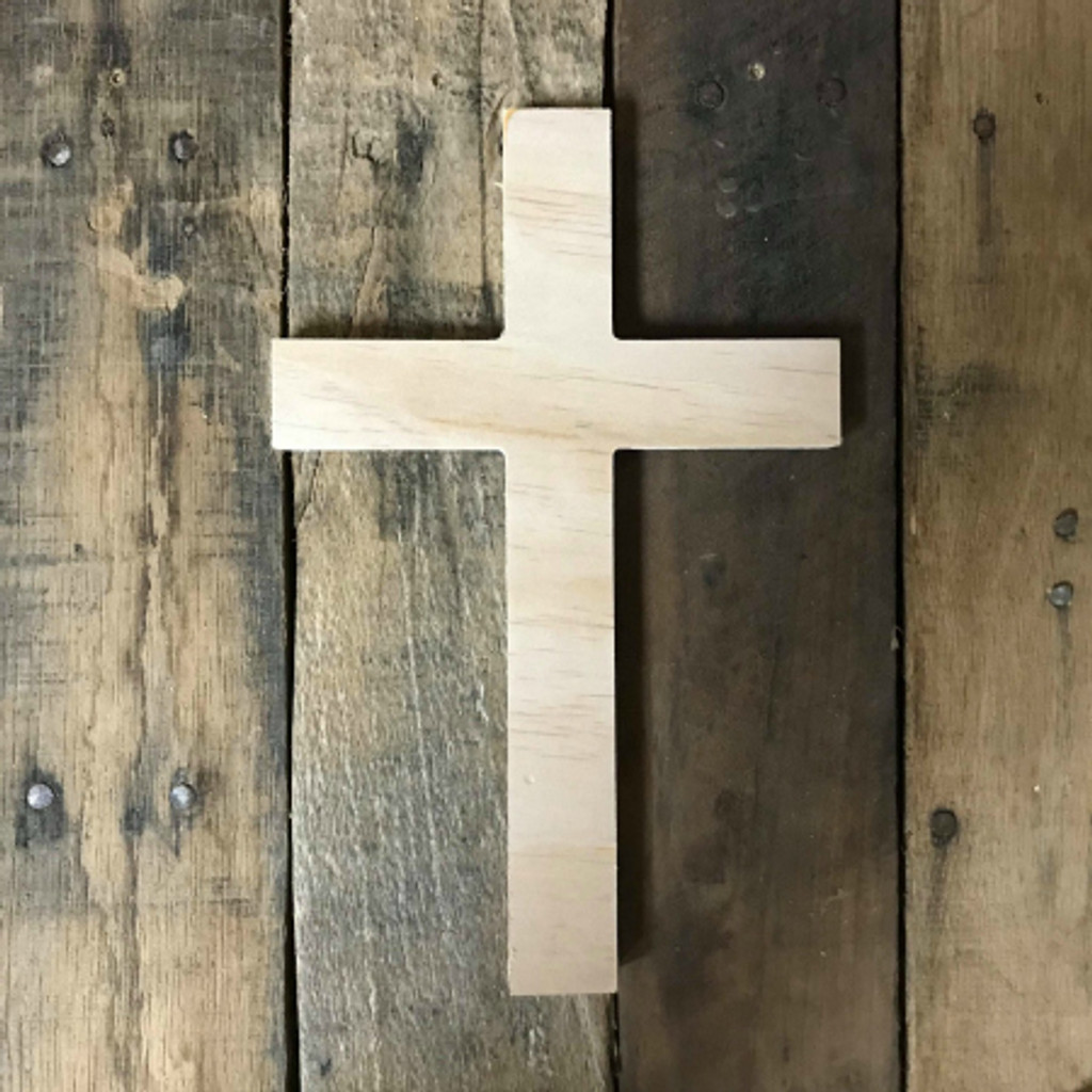 unfinished wooden crosses for crafts