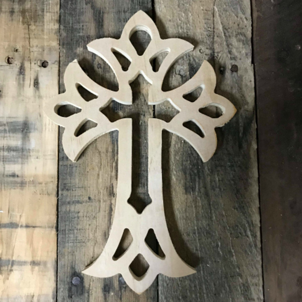 unfinished wooden crosses for crafts