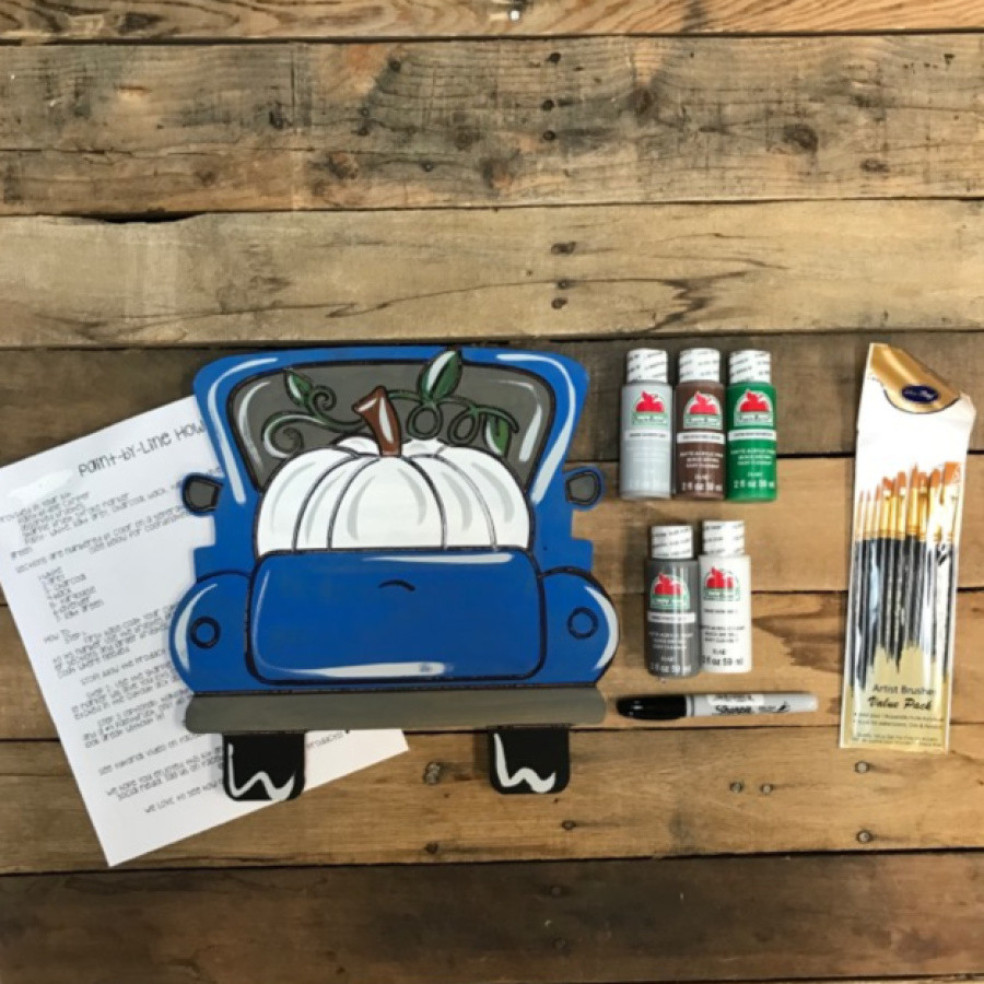 Vine Pumpkin Truck Paint Kit, Video Tutorial and Instructions BuildA