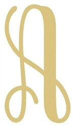 Monogram Lowercase Wooden Unfinished Alphabet Craft| Build-A-Cross