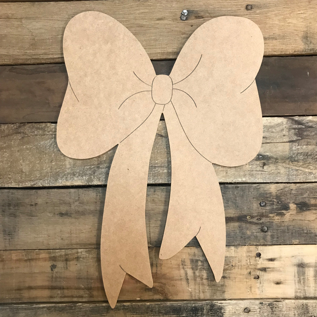 Buy Reindeer Cutout, Unfinished Wooden Craft, Paint by Line