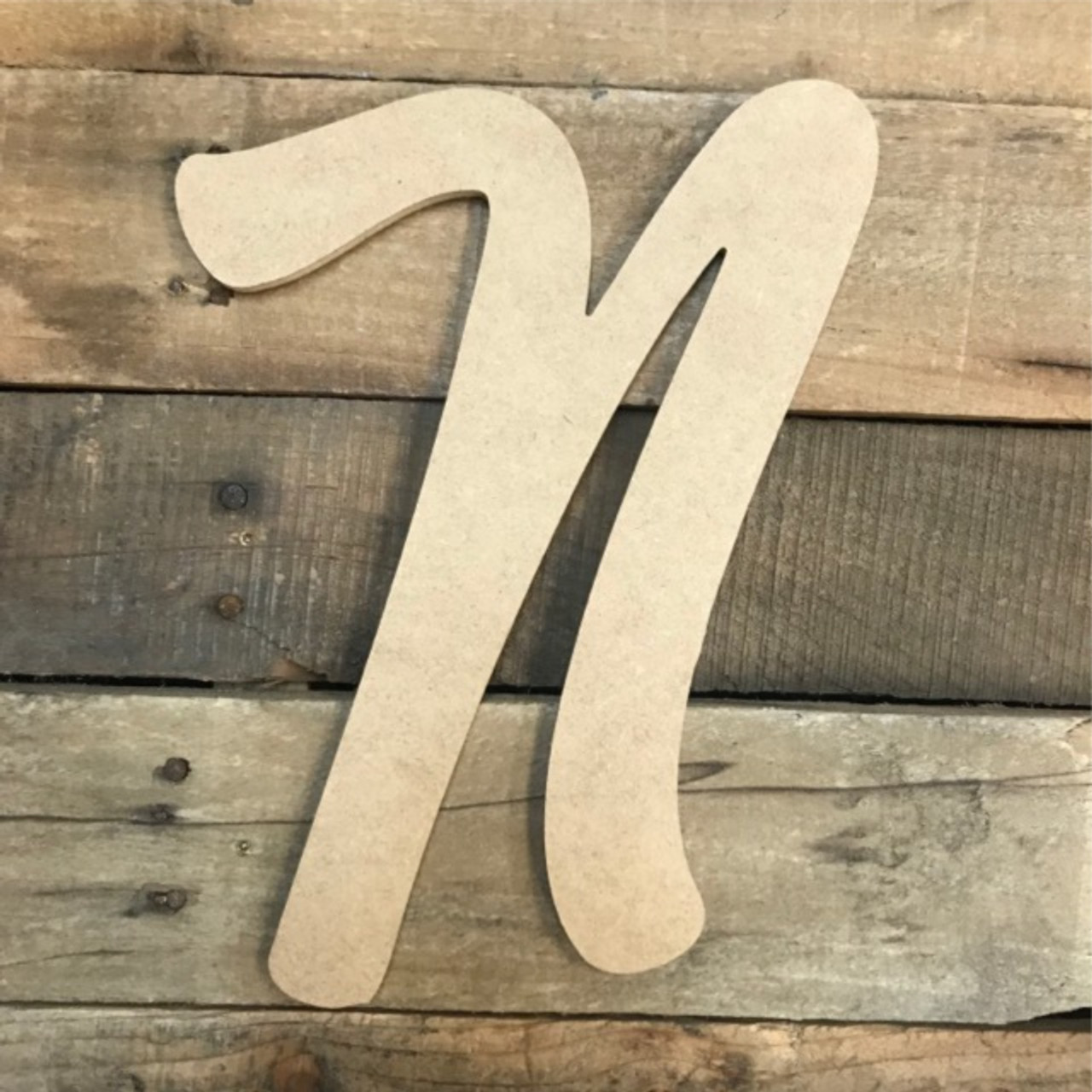 Wooden Craft Letters, Marvelous Font, Wood Letters Large